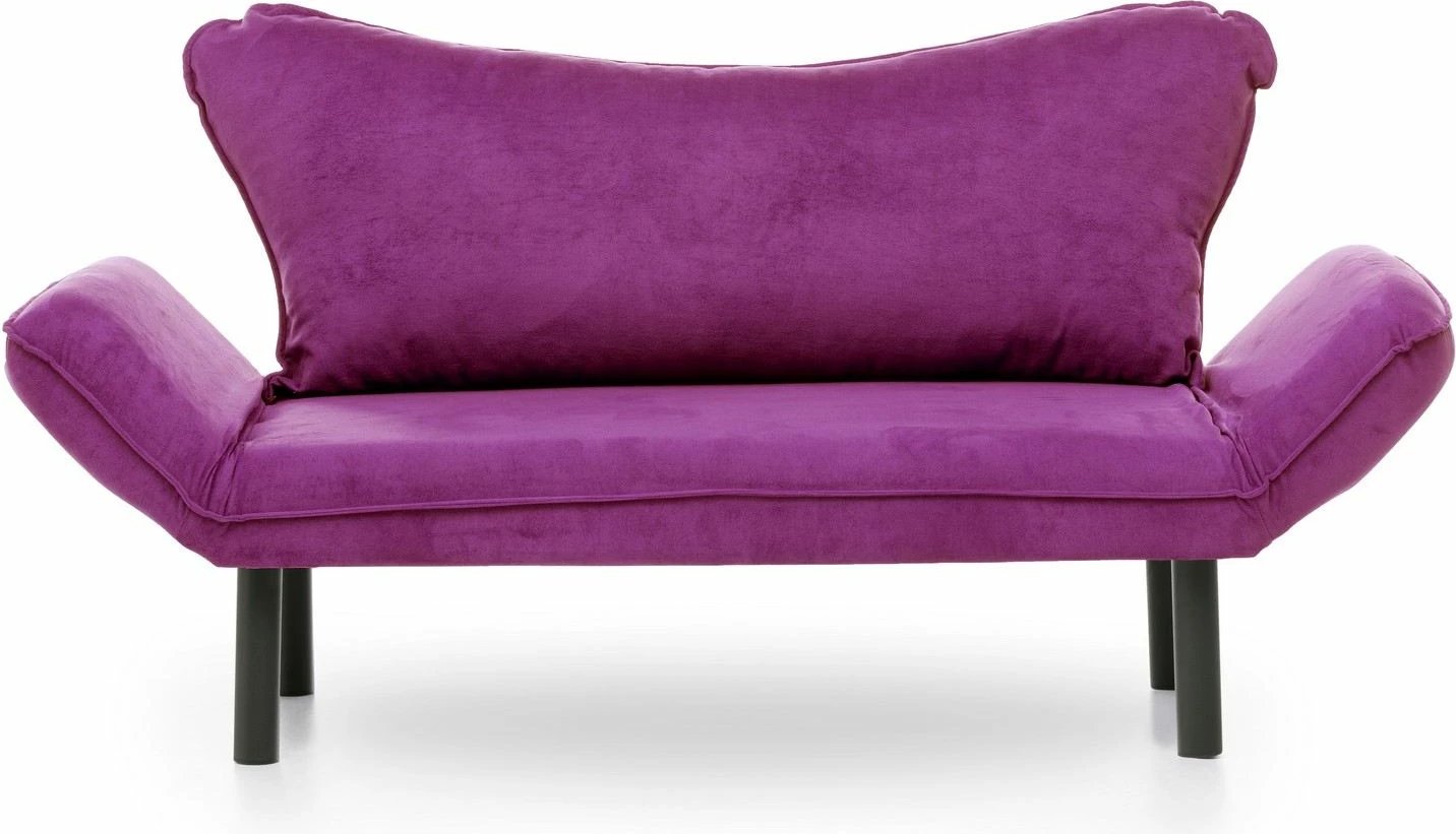 Divan-krevat 2 vende, Atelier del Sofa, Chatto, ngjyrë vjollcë