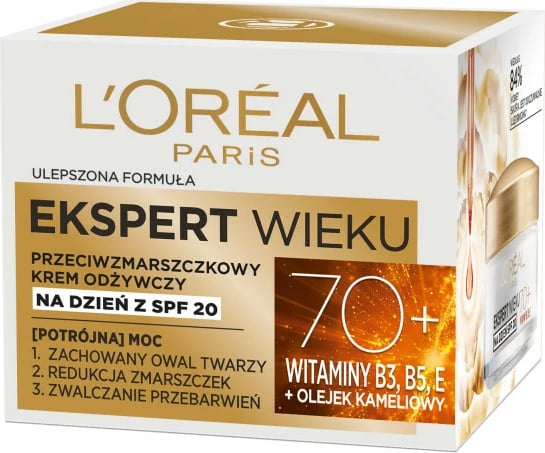 Krem dite kundër rrudhave për femra L'Oreal Paris Expert Age 70+, 50ml