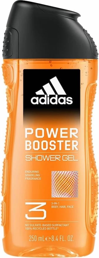 Xhel dushi për meshkuj Adidas Power Booster 250ml