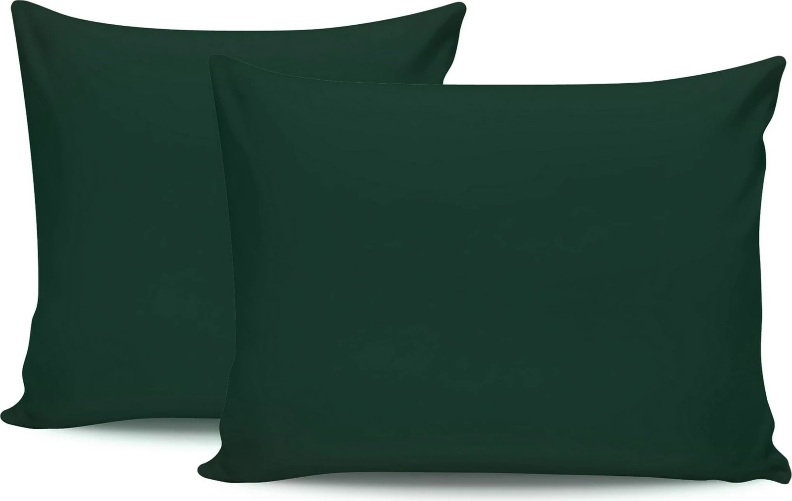 Set jastëkësh (2 copë), ngjyrë e gjelbër e errët, L'essentiel, 80x80cm