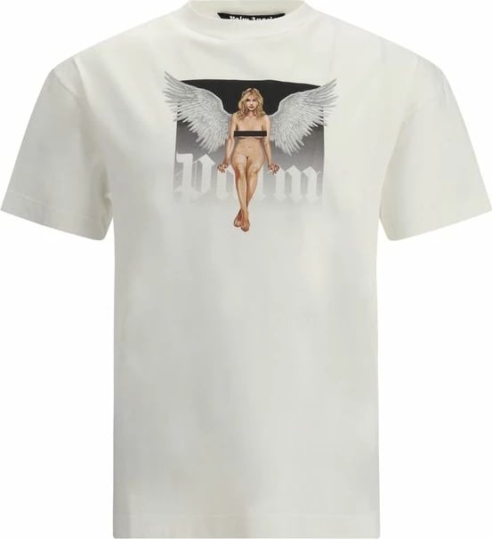 Maicë për meshkuj Palm Angels, e bardhë