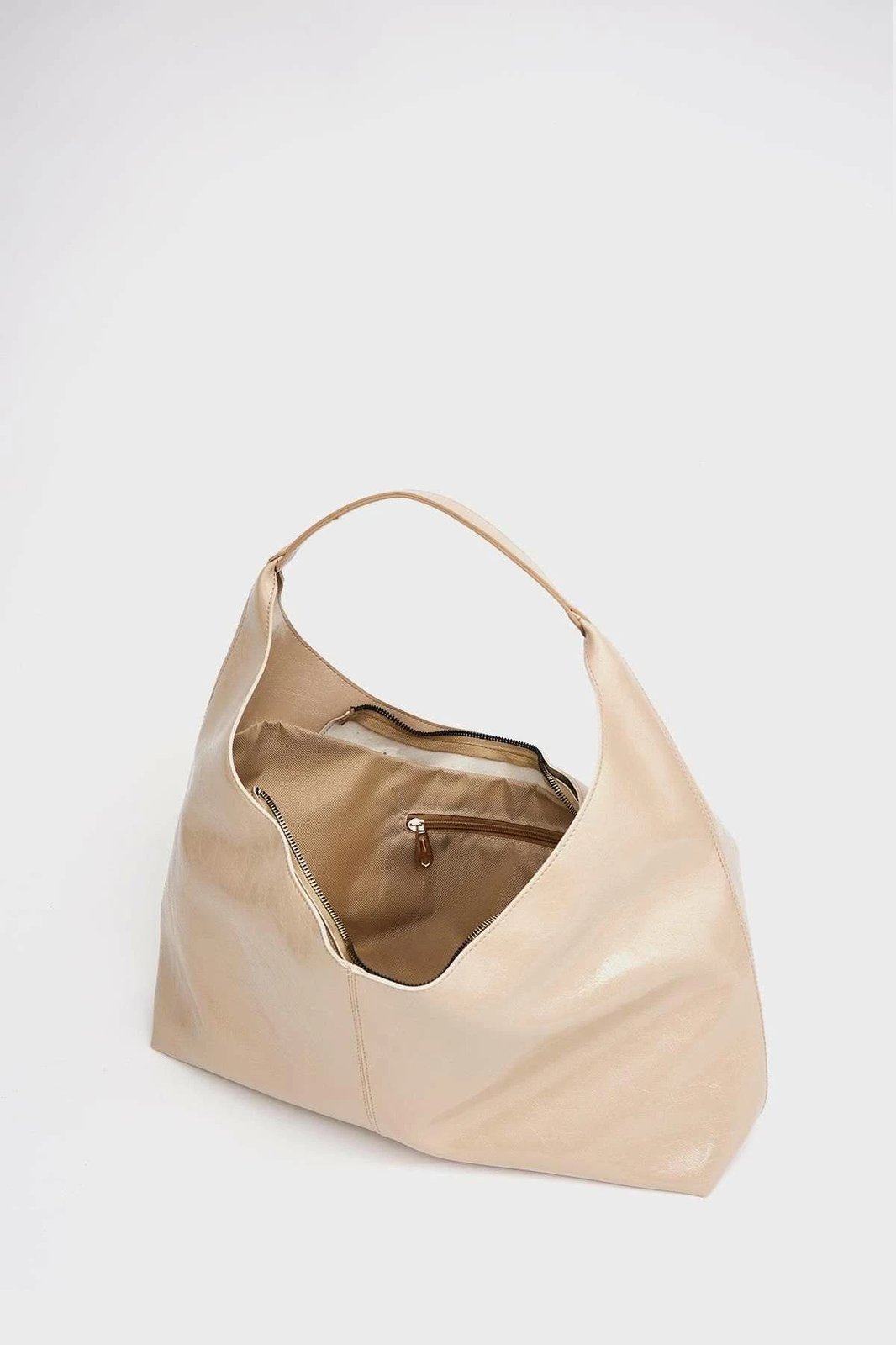 Çantë dore Zoozie Bags, MK1020225SV10-006, ngjyrë mink