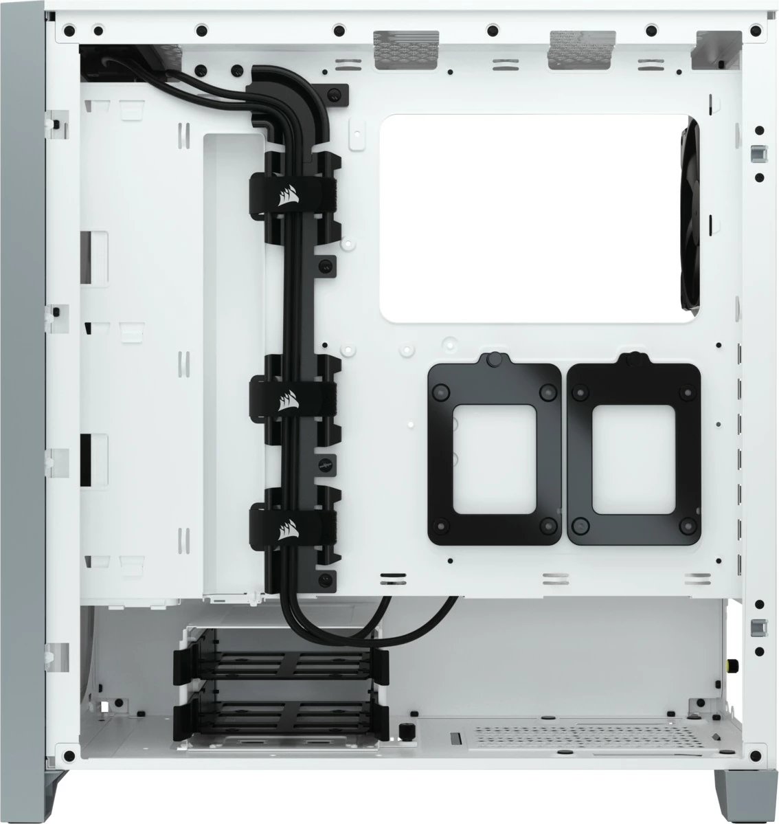 Kasë Corsair 4000D - E bardhë