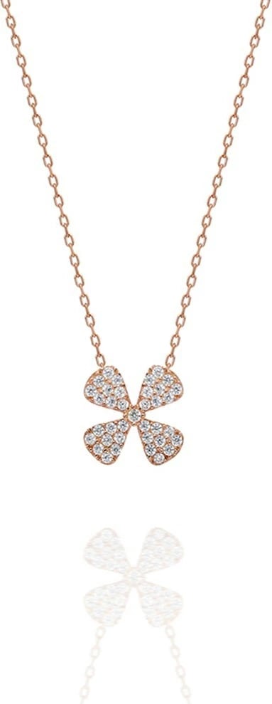 Qafore argjendi Jumeon, TRDYL391, ngjyrë rozë e bardhë