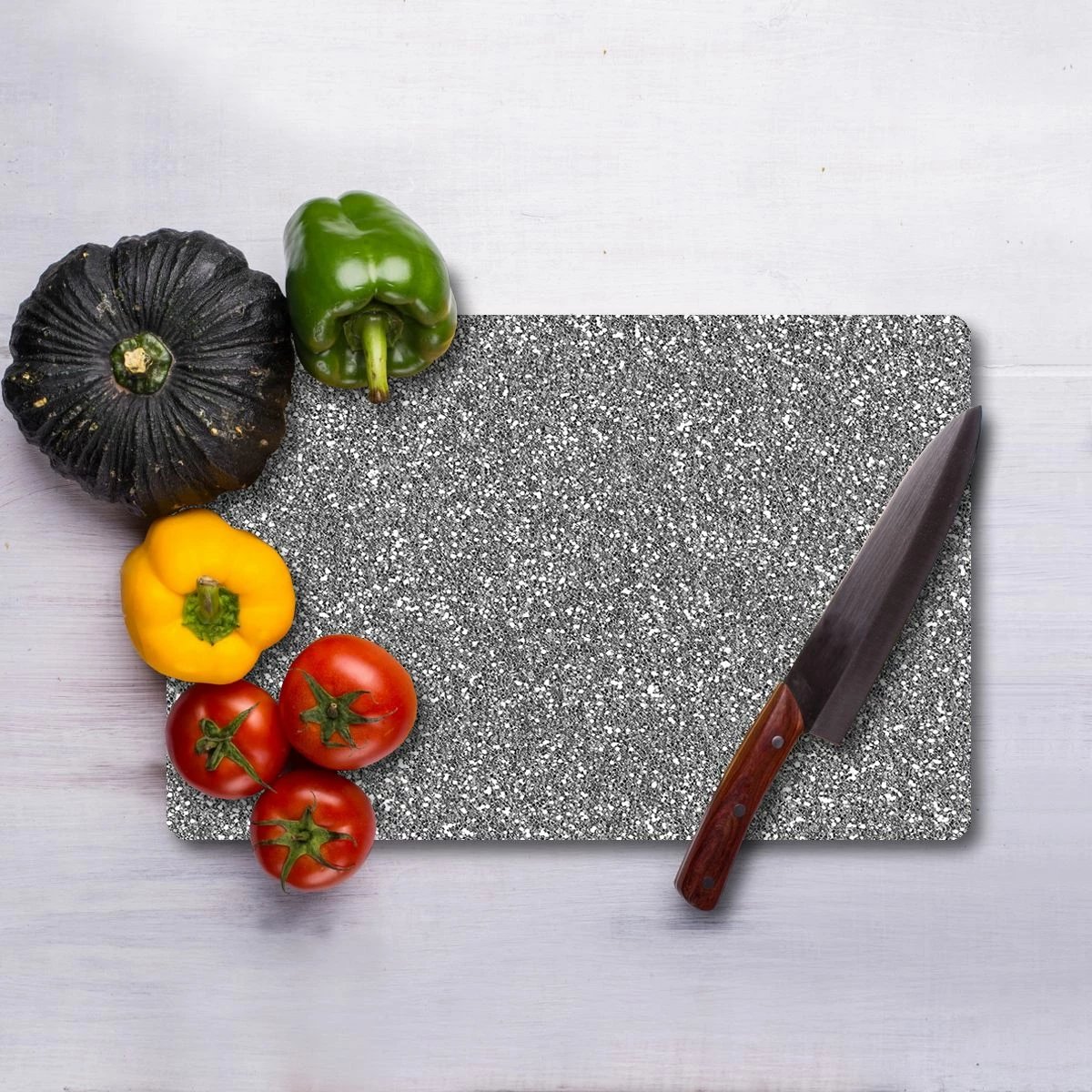 Dërrasë prerëse prej qelqi të temperuar, Hermia, Ckt101 - 25x35cm Dërrasë prerëse prej qelqi të temperuar, Hermia, Ckt101 - 25x35cm