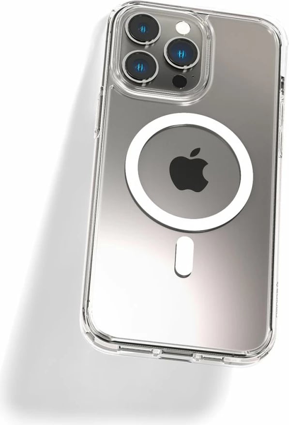 Mbështjellës Spigen Ultra Hybrid Mag për iPhone 14 Pro Max, Transparent/Bardhë