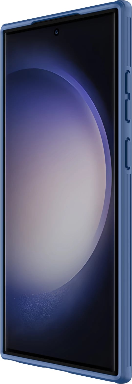 Mbështjellës Nillkin CamShield S Case për Samsung Galaxy S23 Ultra, me kapak kamere, Kaltër