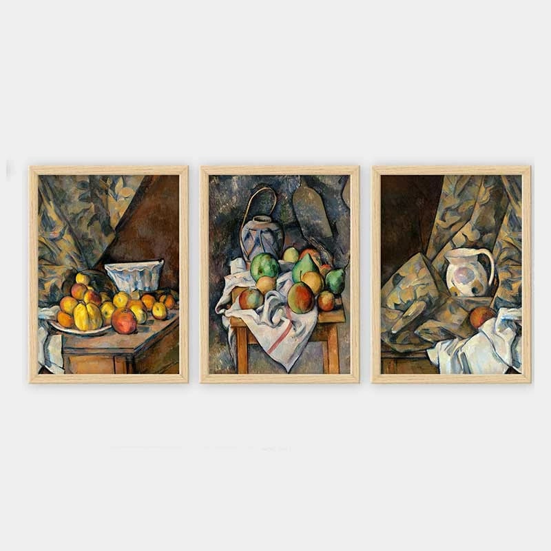 Pikturë dekorative me kornizë (3 copë), Wallity, 3NTC_UN2035470 _3545