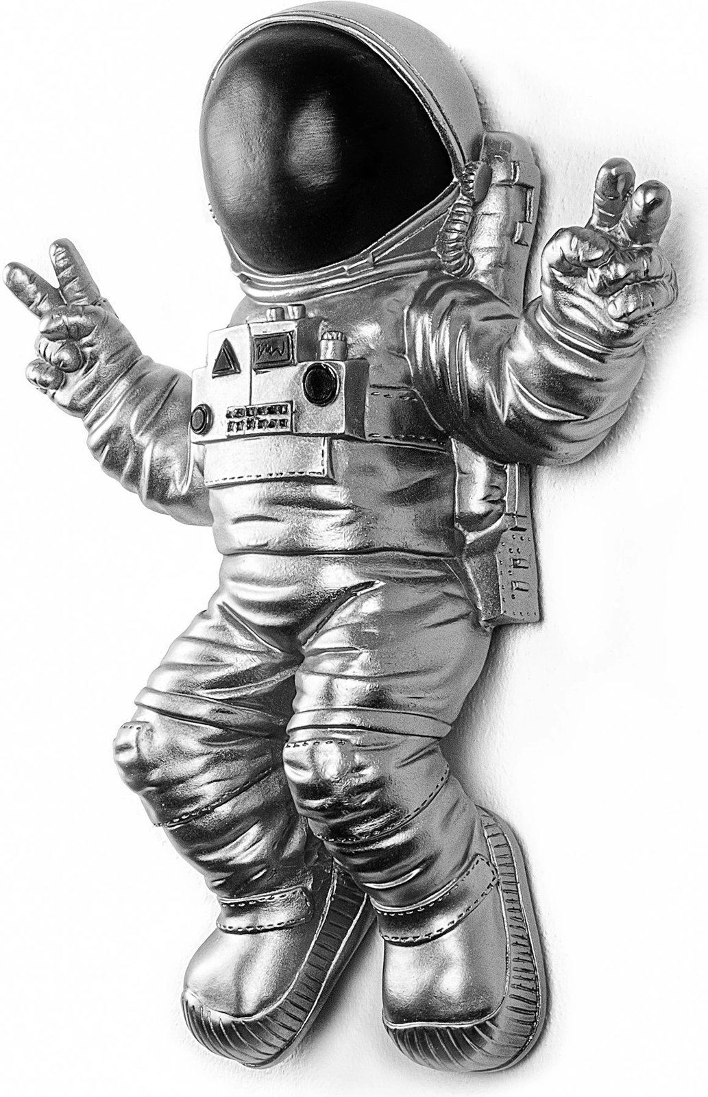 Aksesor dekorativ për mur, Wallity Cosmonaut 7, shumëngjyrësh, 35x47x10cm