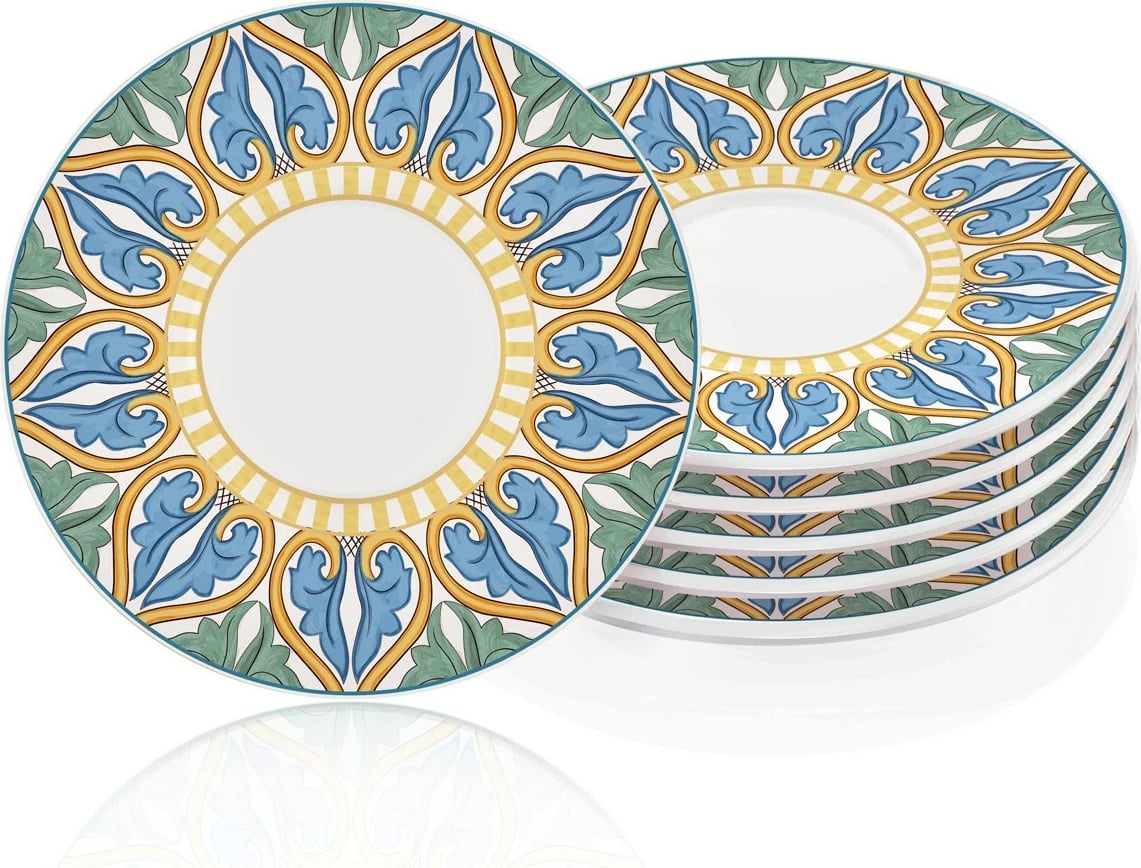 Set pjatash të vogla qeramike (6 copë), Hermia, LMN008