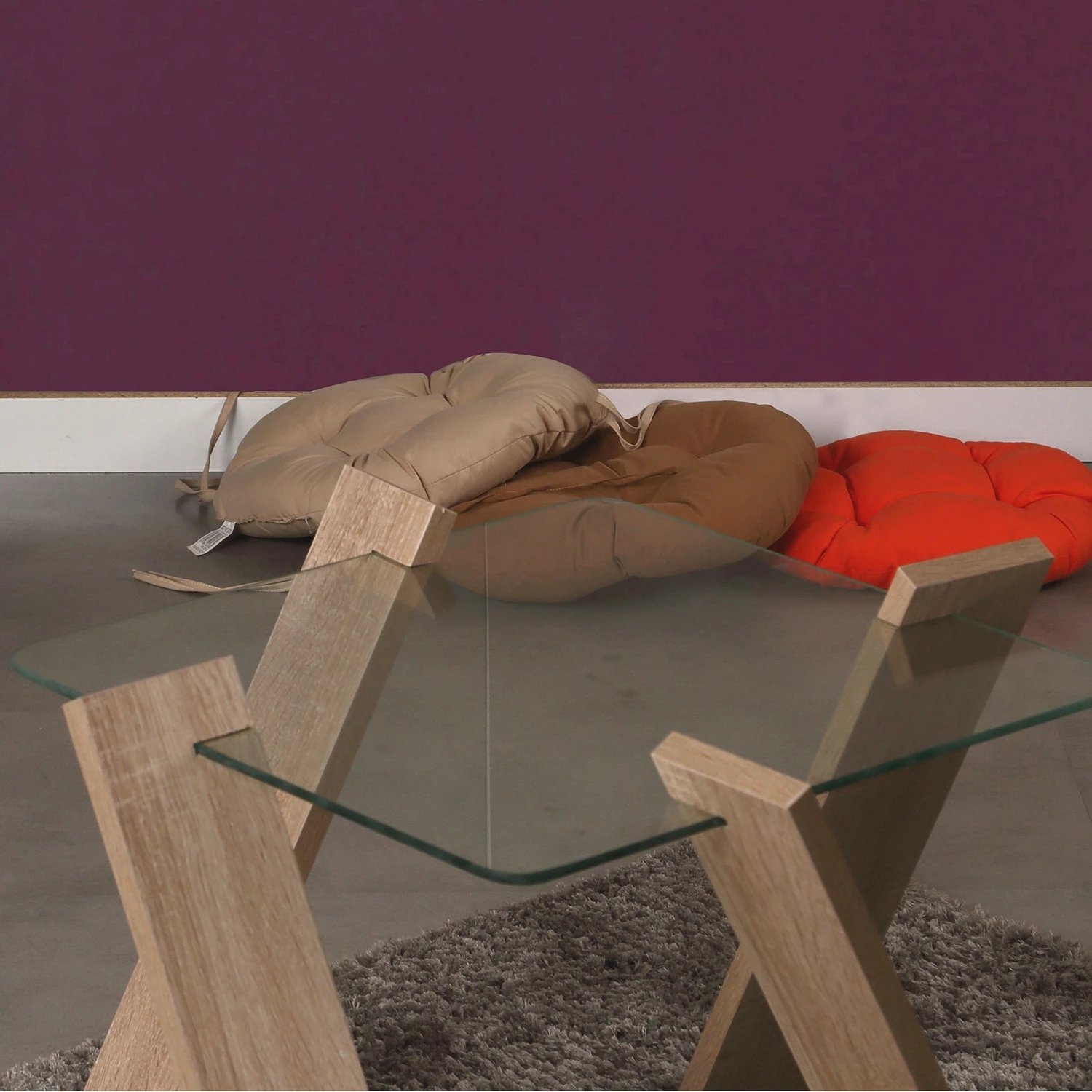 Tavolinë kafeje Hanah Home, Roman Mini, ngjyrë lisi e çelët