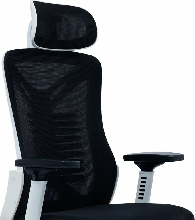 Karrige për zyre Andrew, e bardhë/e zezë