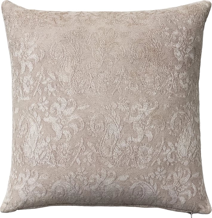 Jastëk dekorativ Artic Decor, pambuk-viskozë, bezhë, 50x50cm