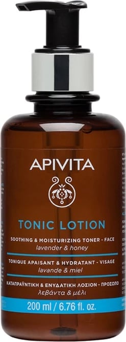 Tonik për fytyrë Apivita Soothing & Moisturizing Toner për femra, 200ml