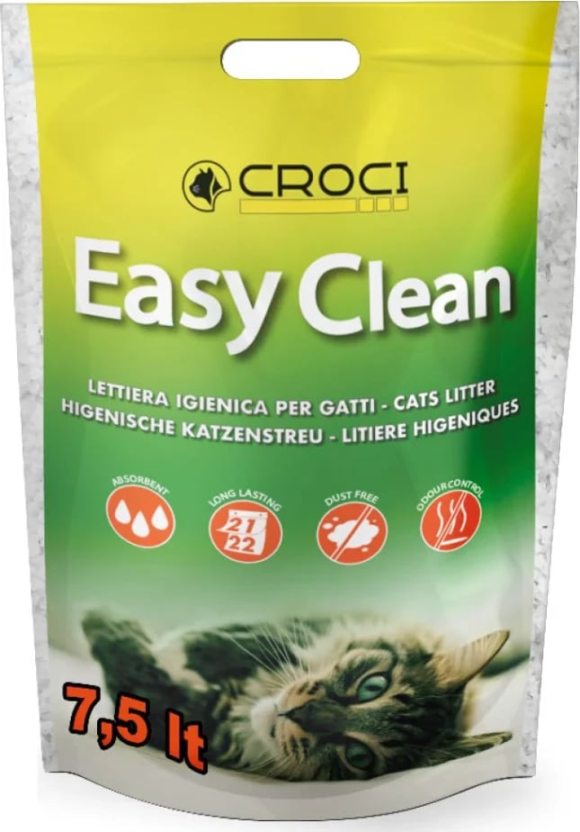 Shtrojë higjienike për mace Easy Clean, 7,5 L