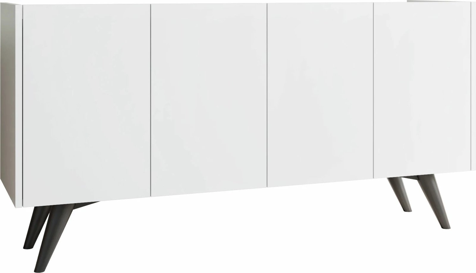 Konsolë Skye Decor, e bardhë, Petra