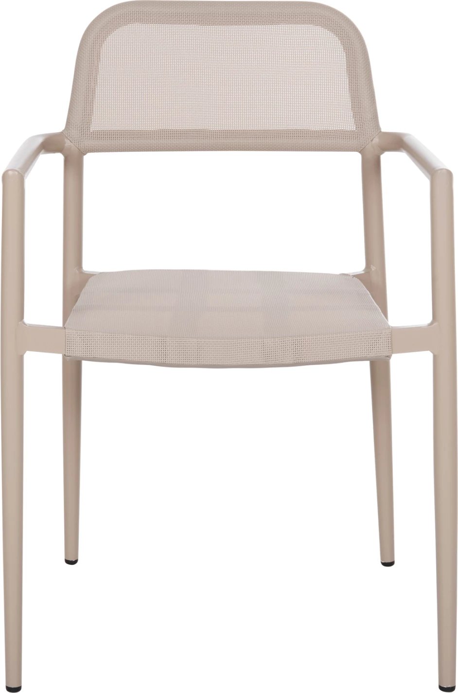 Karrige alumini RONNY, ngjyrë shampanjë, FH5998.03, 53x51x80H cm