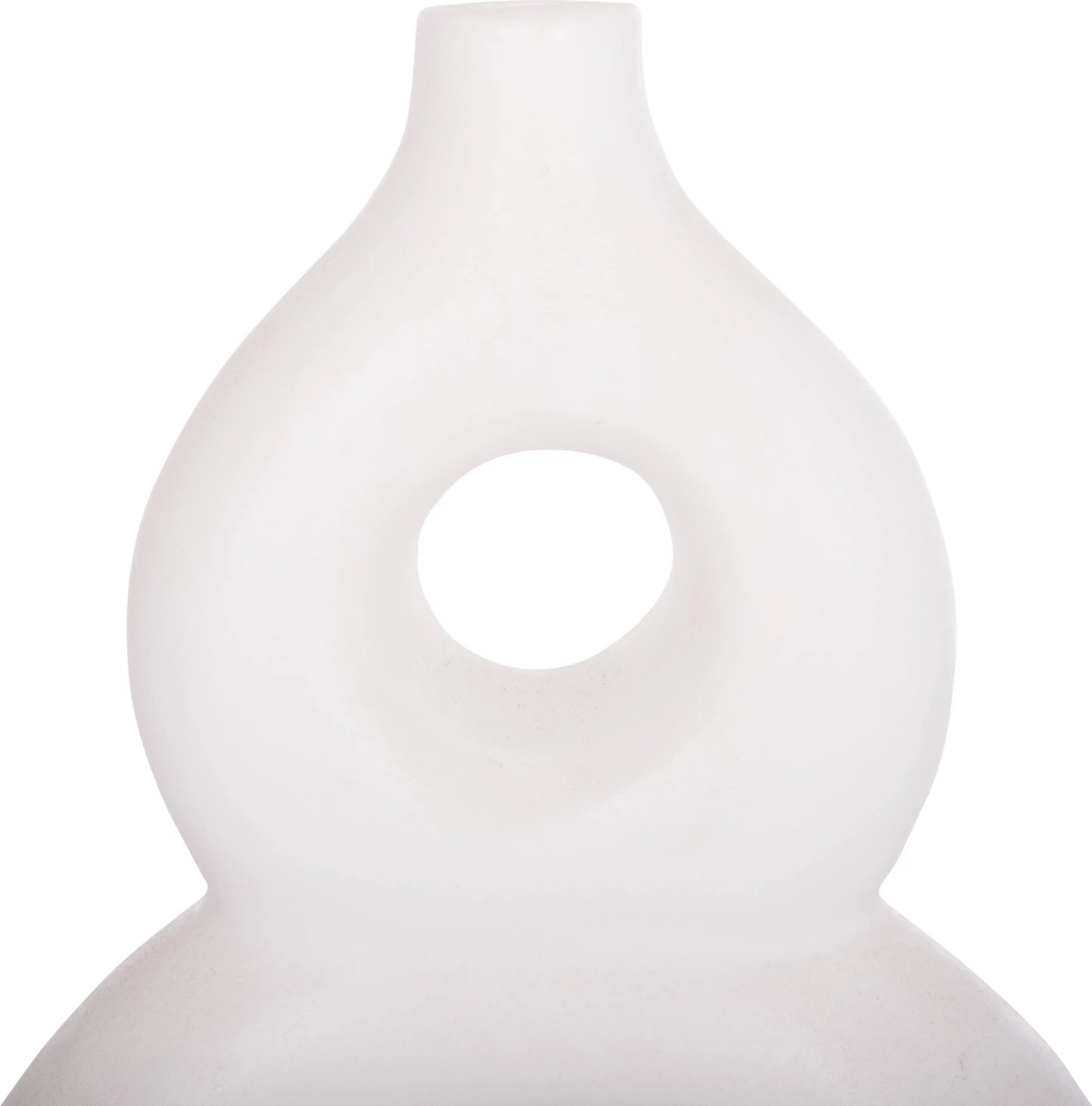 Vazo dekorative tavoline FIORIN, terrakotë e bardhë, FH4666.02S, 21x7.5x31cm