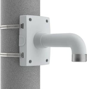 Mbajtës shtylle Axis 01473-001, Alumini, 15 kg, 3/4", i bardhë Mbajtës shtylle Axis 01473-001, Alumini, 15 kg, 3/4", i bardhë