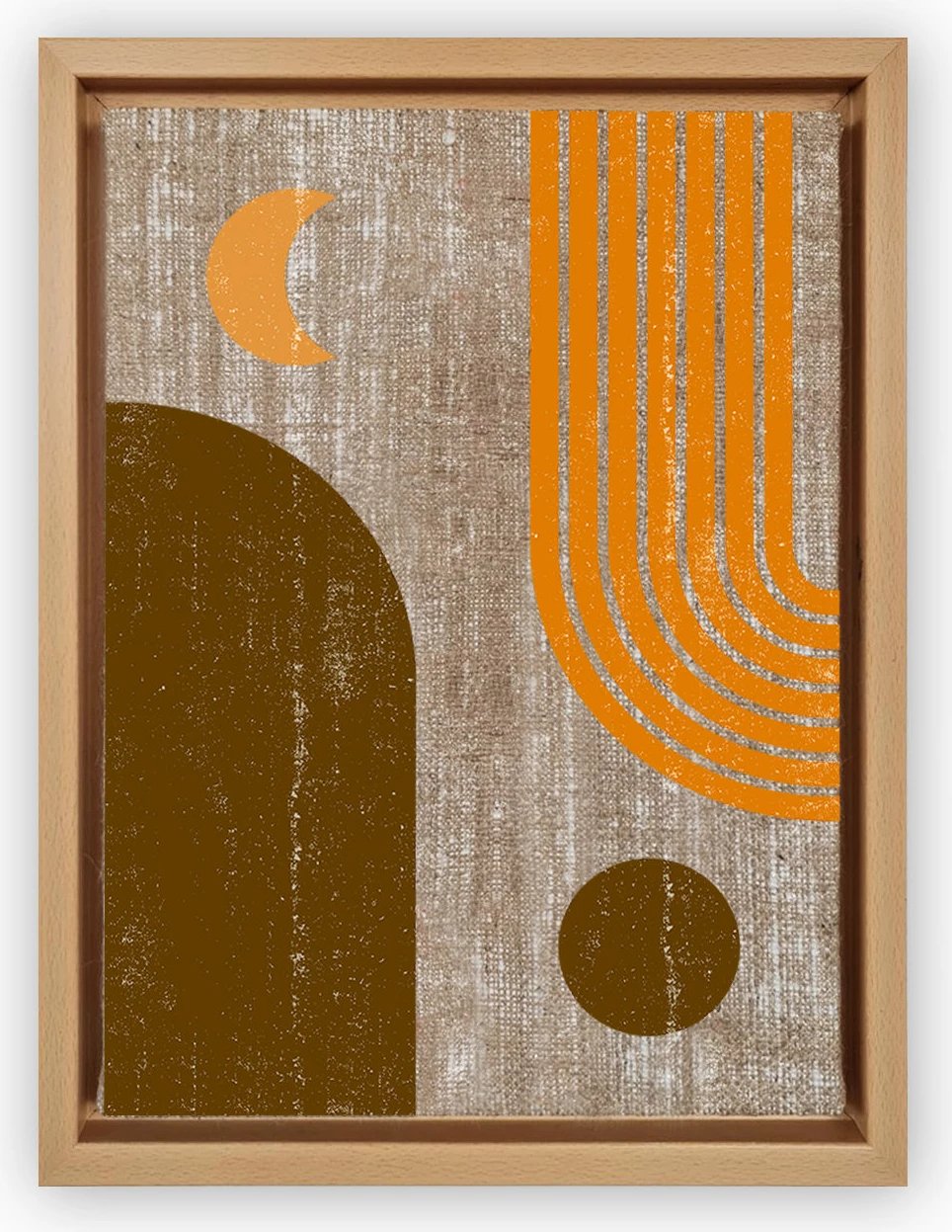 Pikturë dekorative në kanavacë, shumëngjyrëshe, Wallity, LNJ61802311120 - 96136, 96x136cm