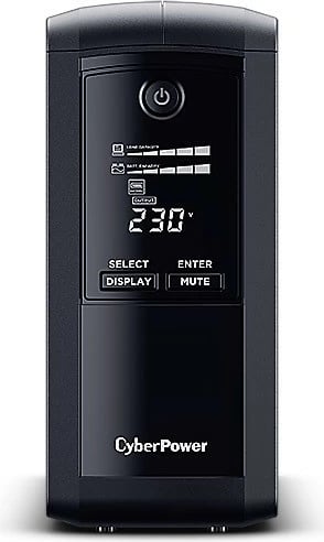 Kasë CyberPower VP1000EILCD, 1000VA/550W, me LCD, e zezë