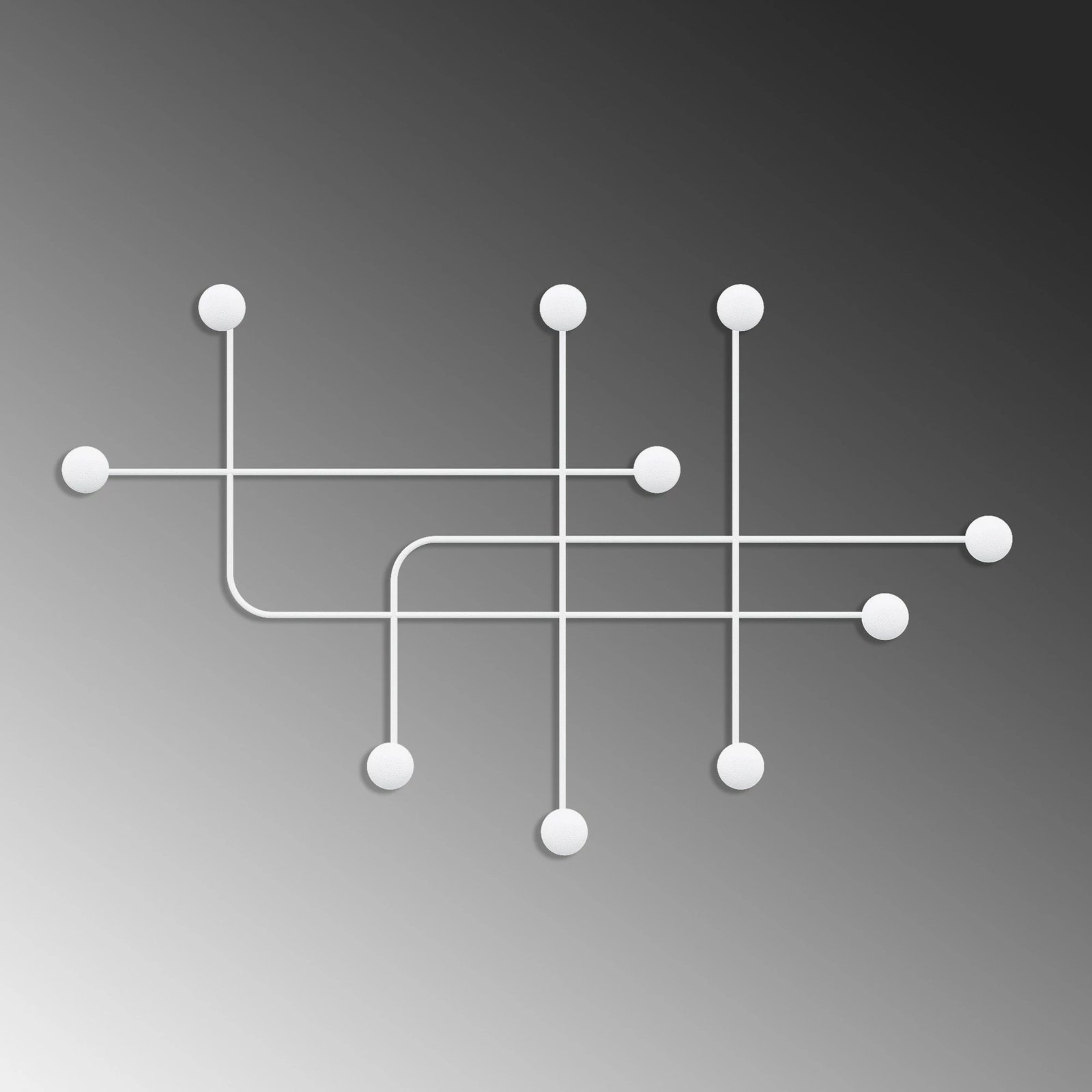 Varëse muri metalike Wallity, Samara-B, e bardhë