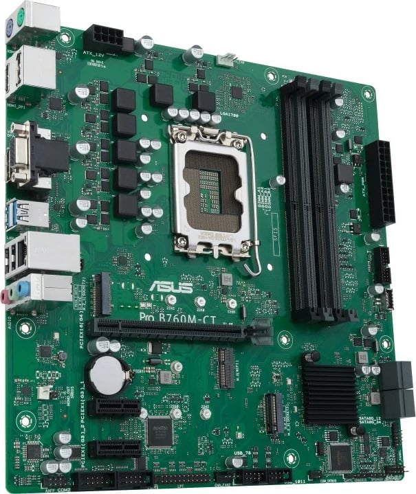 Pllakë amë ASUS PRO B760M-CT-CSM, LGA 1700, DDR5, micro ATX