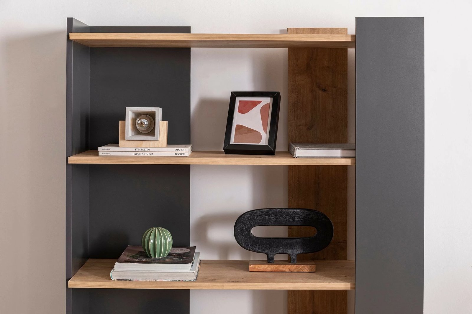 Raft librash Hanah Home, Viper, ngjyrë safir dhe antracit