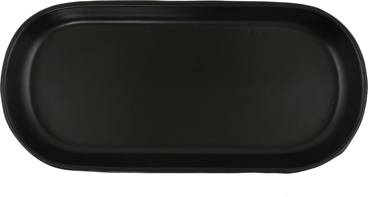 Set pjatash servirëse (2 copë), ngjyrë e zezë mat, Hermia Concept, ST080102F956A000000MAKYK00