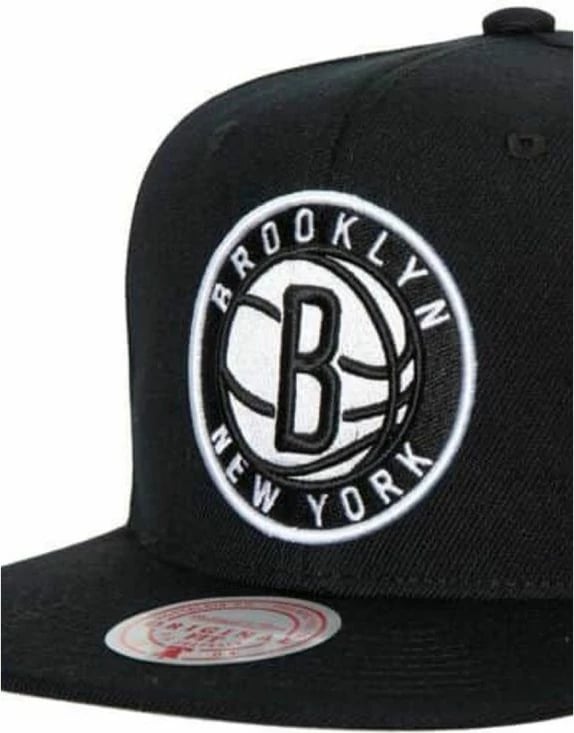 Kapelë Mitchell & Ness Brooklyn Nets, e zezë
