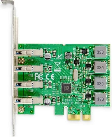 Kasë zgjerimi Digitus DS-30226, 4x USB 3.0, PCI Express, Low Profile