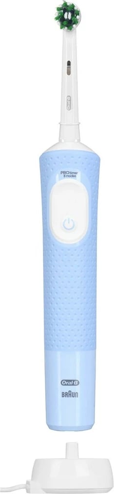 Furçë dhëmbësh elektrike Braun Oral-B Vitality Pro, për të rritur, 3 mënyra pastrimi, Kaltër