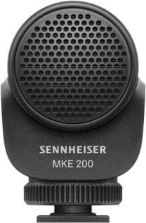 Mikrofon kondensator Sennheiser MKE 200, supercardioid, i zi