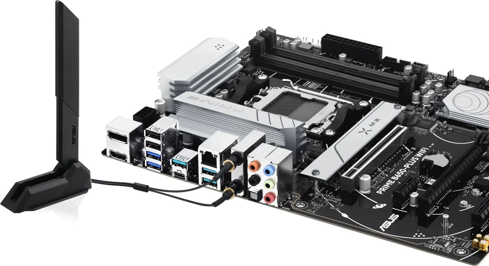 Pllakë amë ASUS PRIME B650-PLUS WIFI, Socket AM5, ATX, Wi-Fi 6E, e zezë