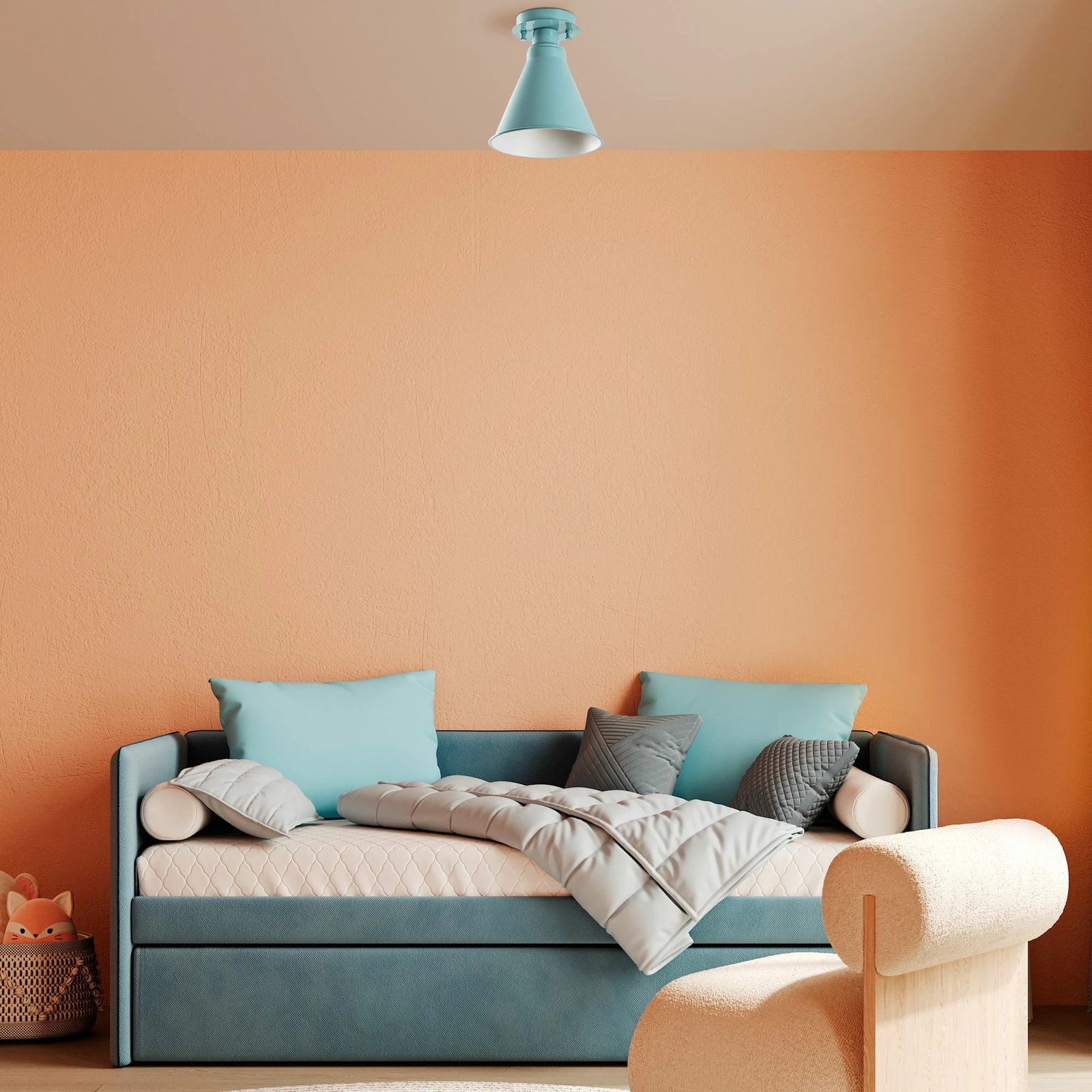 Llambë tavani Opviq, Veysel - N - 679, ngjyrë turquoise