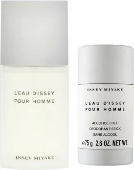 Set Eau de Toilette dhe deodorant stick për meshkuj Issey Miyake L'Eau d'Issey Pour Homme, 75ml + 75g