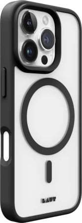 Mbështjellës LAUT Huex Protect MagSafe për iPhone 16 Pro, i zi