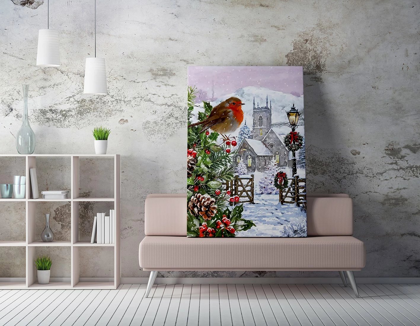 Pikturë dekorative në kanavacë, shumëngjyrëshe, Wallity WY261, 70x100cm