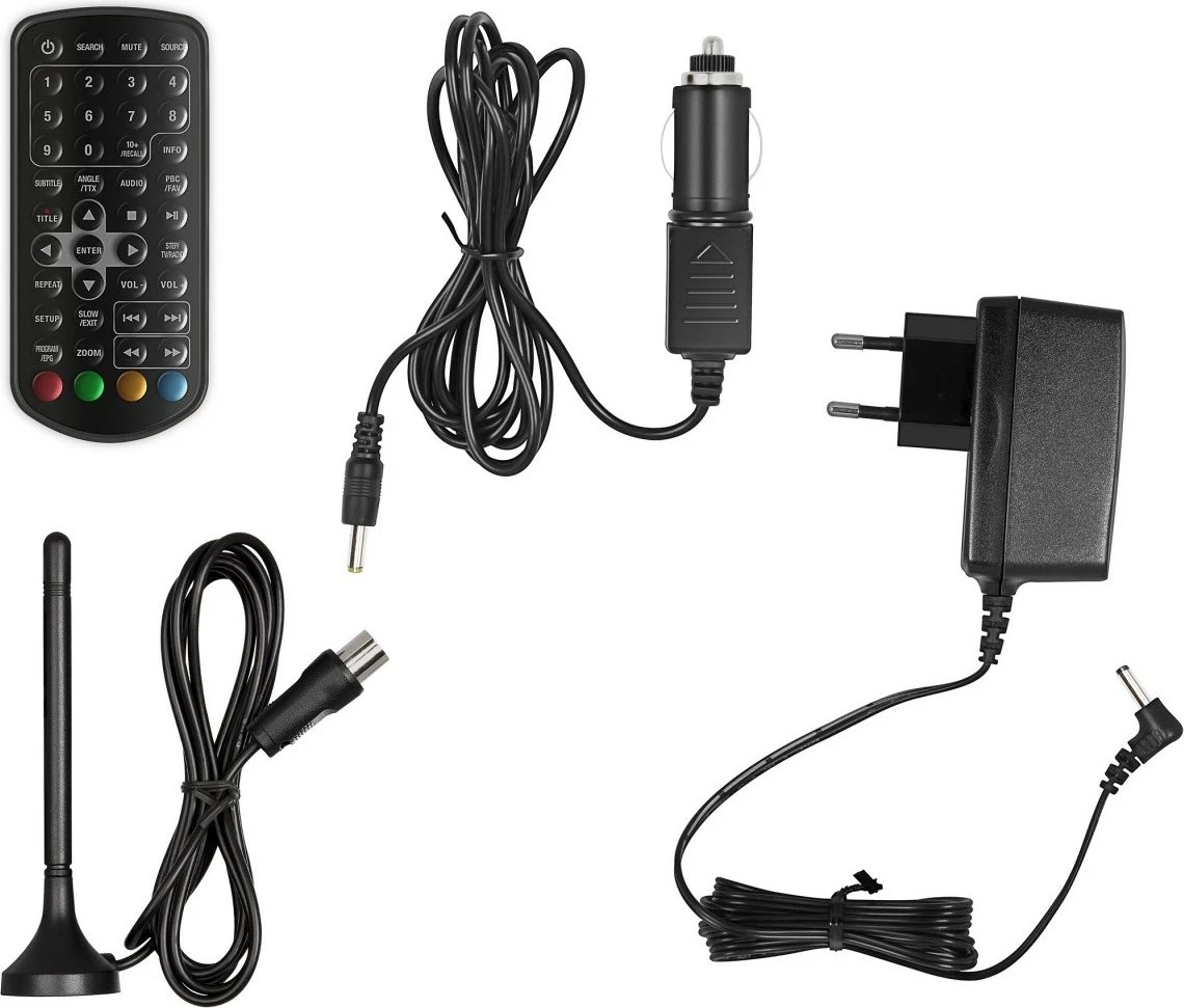 Televizor portabil Sencor SPV 7926T me DVD, 9 inç, i zi