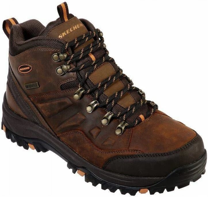 Këpucë për meshkuj Skechers, të kafta