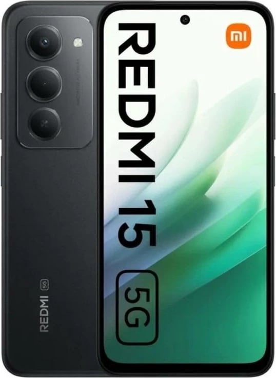 Celular Xiaomi Redmi 15 4GB 128GB 5G 6.9 inch Midnight Black