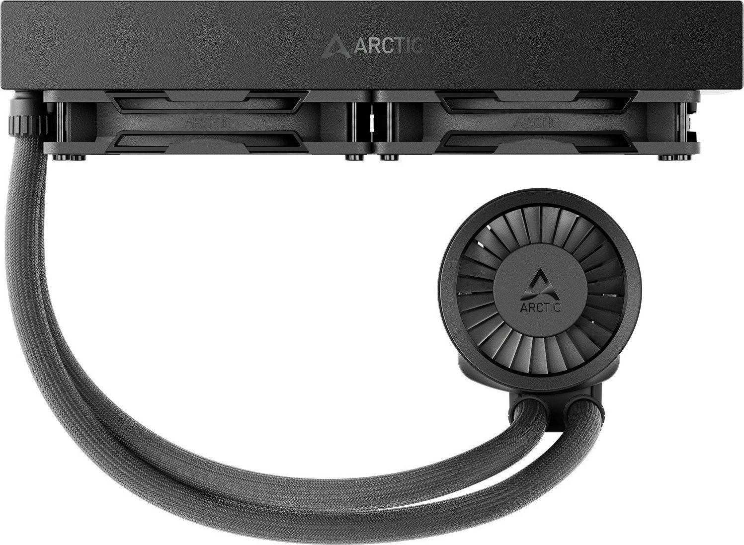 Ftohës me lëng ARCTIC Liquid Freezer III Pro 280, 2x120mm, i zi