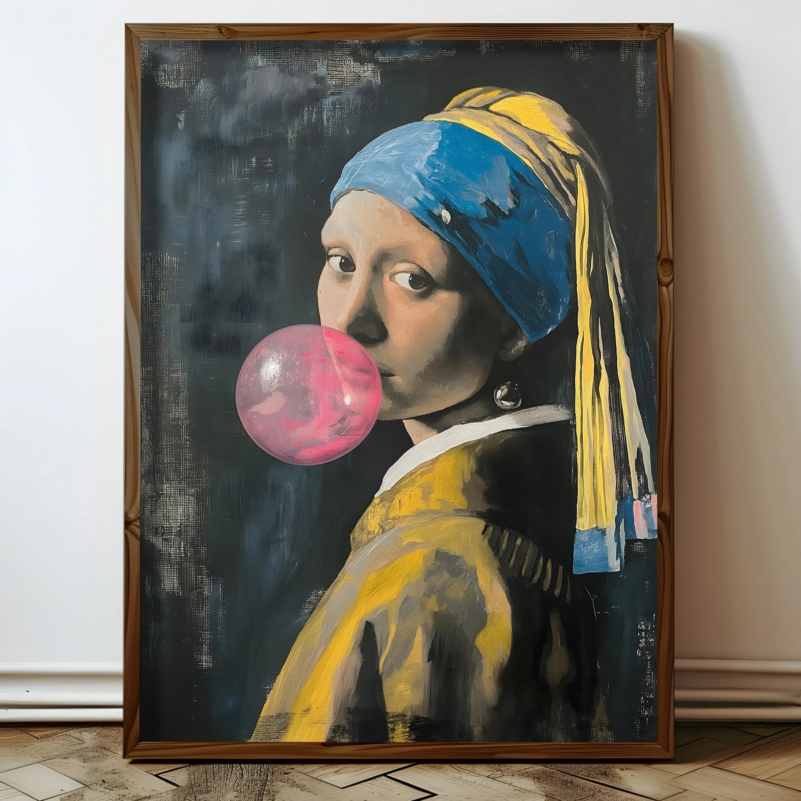 Pikturë dekorative me kornizë, MDF, Wallity, HUM070