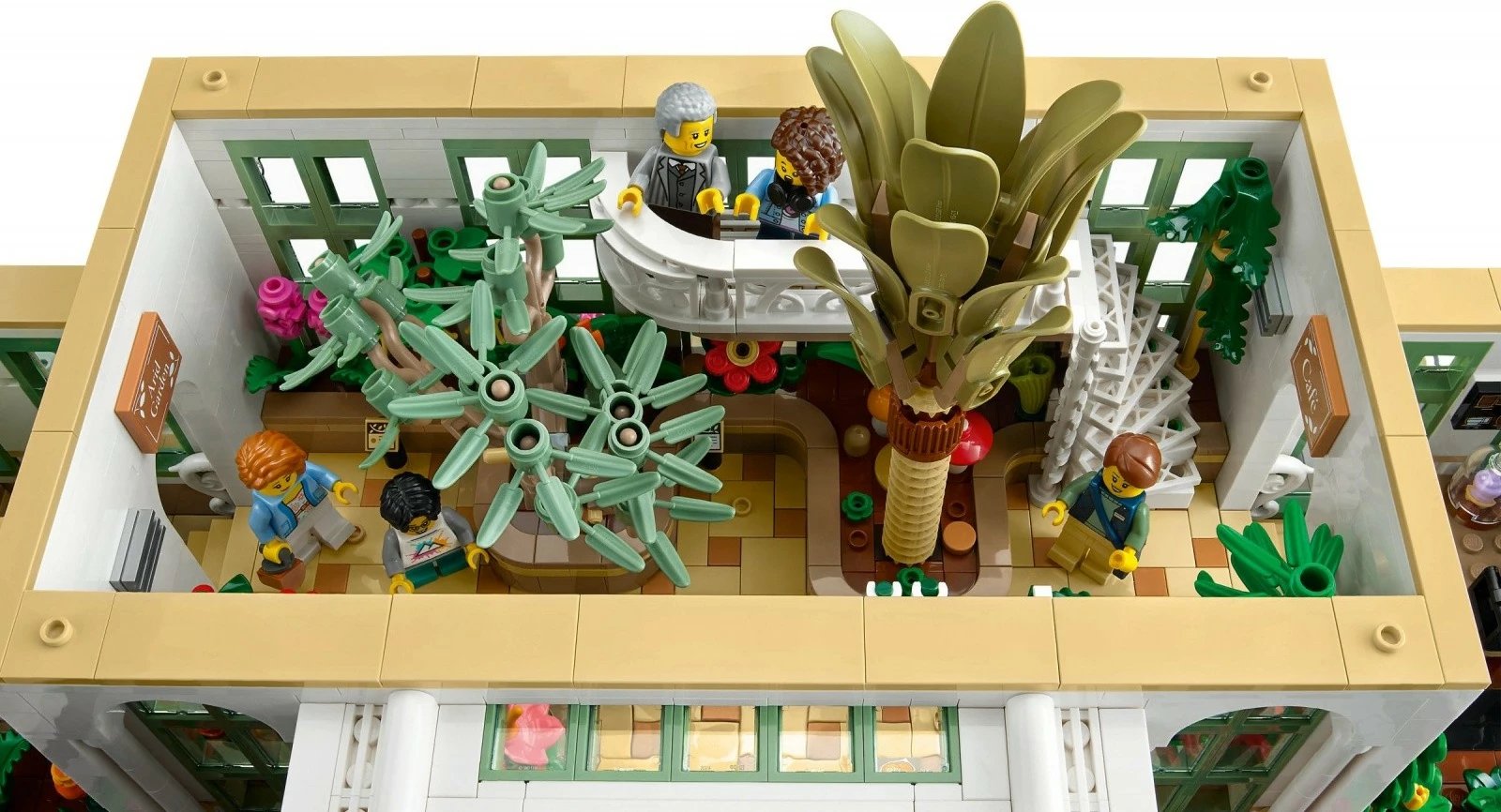 Set ndërtimi LEGO Botanical Garden 21353, 3792 pjesë, për të rritur, shumëngjyrësh