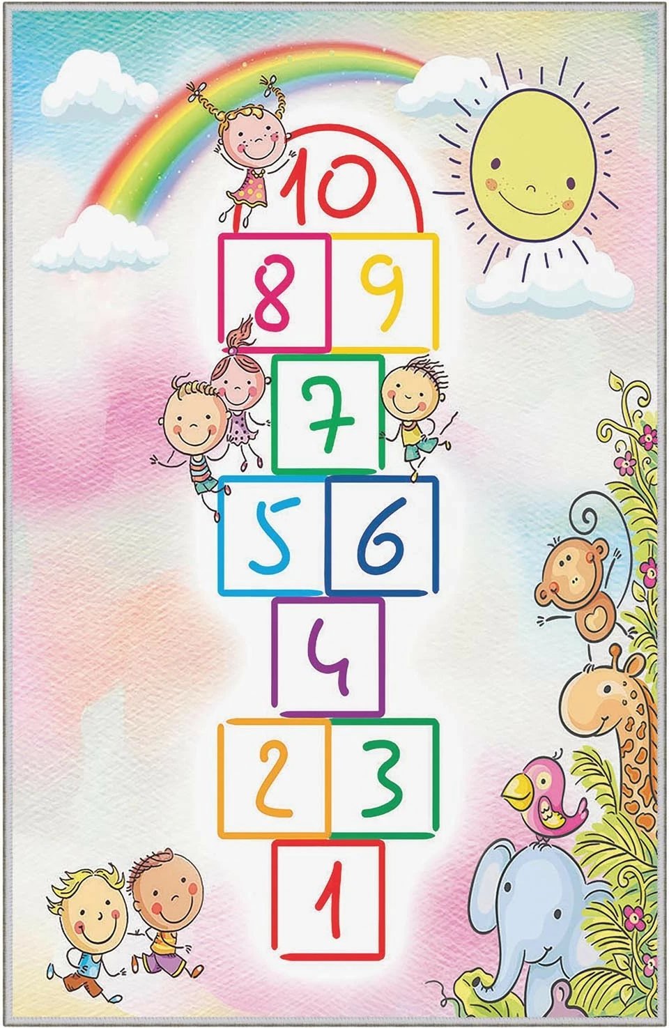 Qilim për korridor, shumëngjyrësh, 80x300cm, Conceptum Hypnose, HMNT519