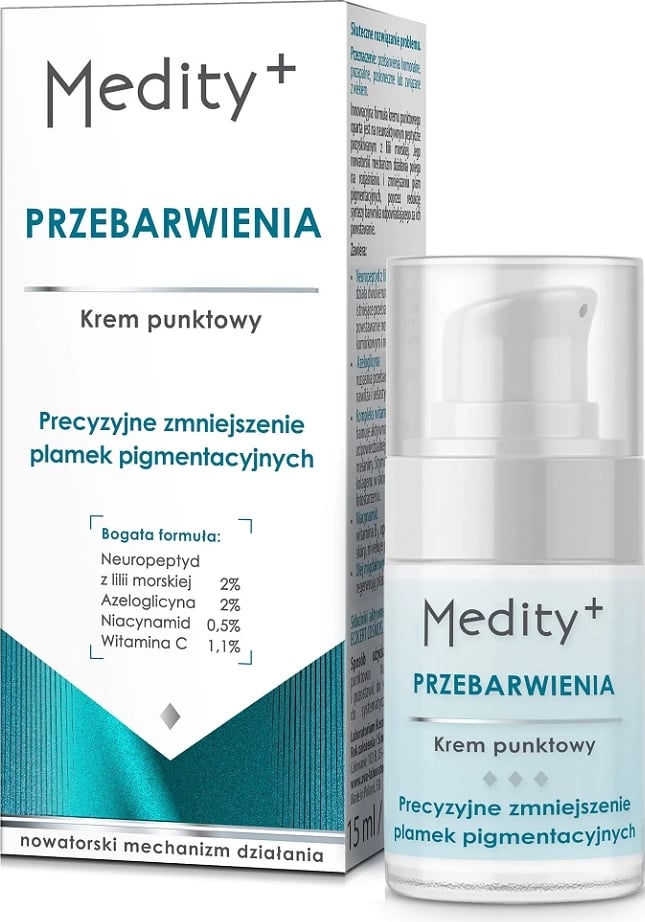 Krem për njolla Medity+ Spot Treatment Cream për femra 15ml