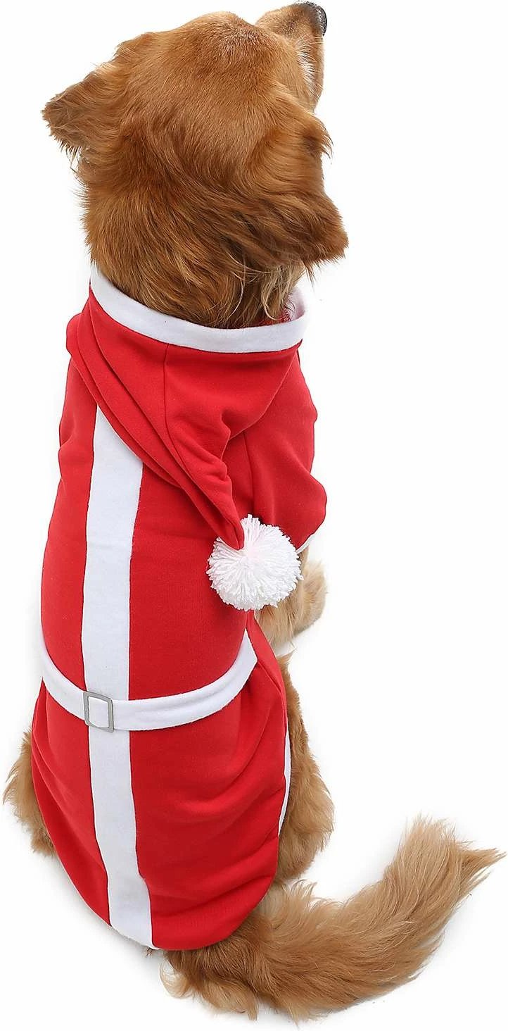 Bluzë me kapuç për qen, e kuqe, Paws & Whiskers, Christmassweat