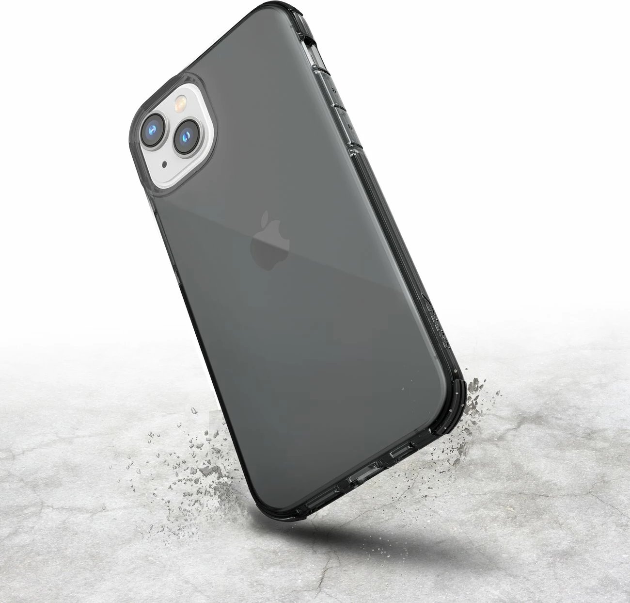 Mbështjellës Raptic X-Doria Clear për iPhone 14 Plus, MagSafe, Gri