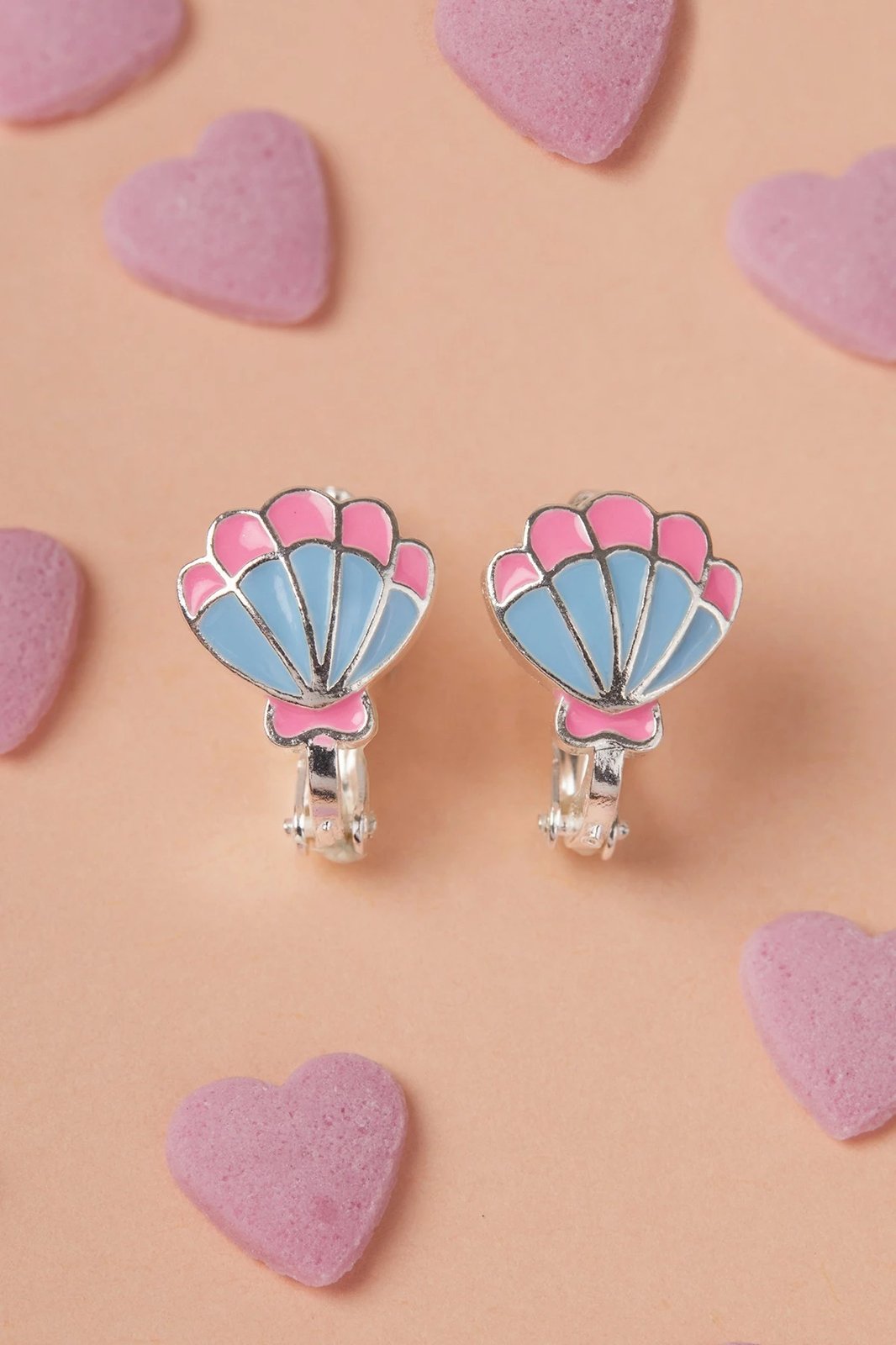 Vathë argjendi Elika Silver, ELKMD50503, ngjyrë kaltër dhe rozë