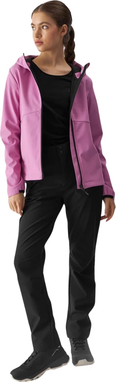 Jakne softshell për femra 4F, rozë